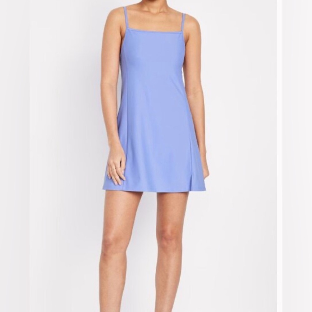 Old Navy Active Powersoft Blue Athletic Dress – Size Small Tall